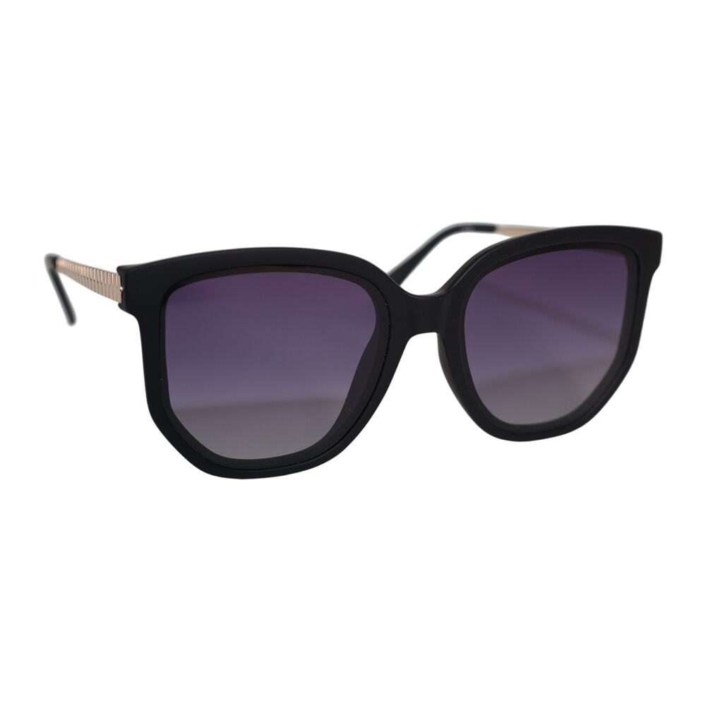 Quay Australia COFFEE RUN Polarized Round Womens Sunglasses - Black/Smoke - NWT - Picture 6 of 11